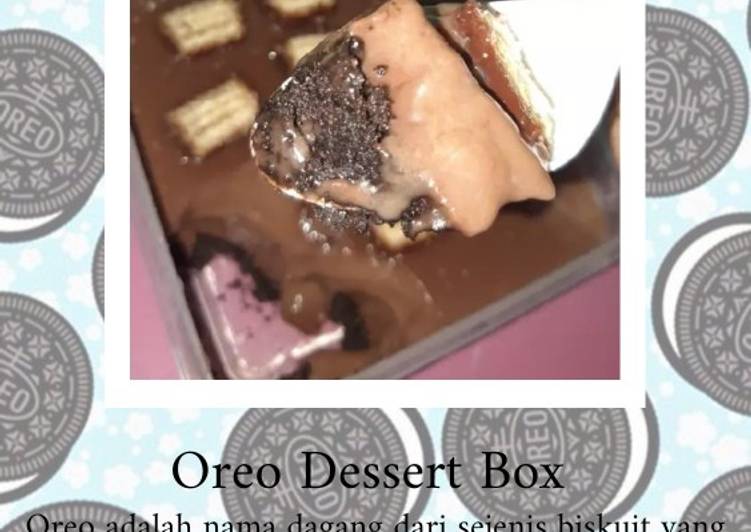 Resep: Oreo Dessert box super enak!! Dan ekonomis Gak boong yang Gurih