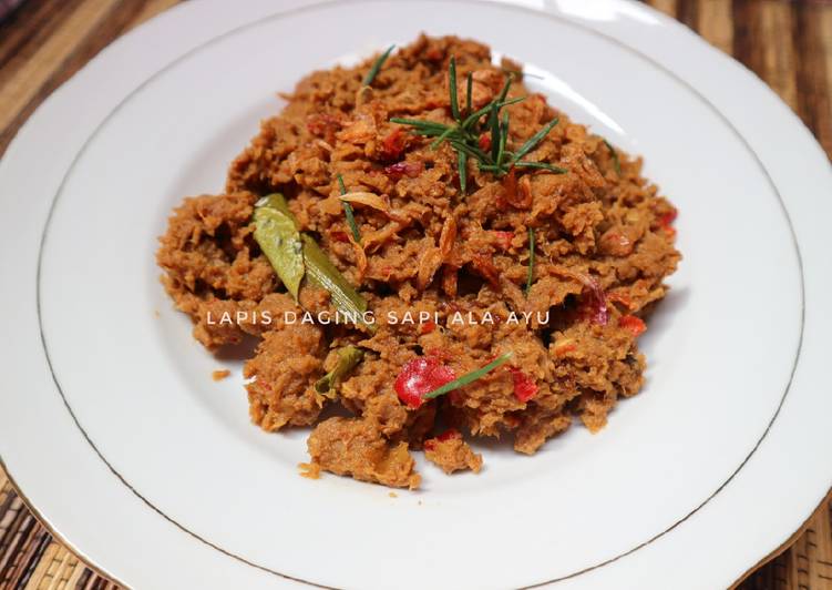 Resep: Lapis Daging Sapi Wajib Dicoba