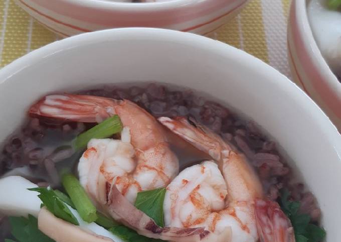 Công thức "Cháo gạo hải sản" 🦐🦑🥣 của Fiat - Cookpad