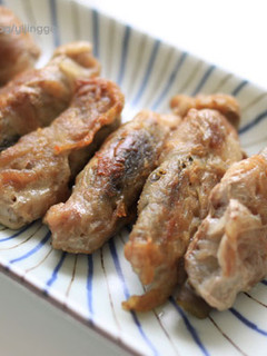 剝皮辣椒皮蛋肉捲 的食譜成品照片