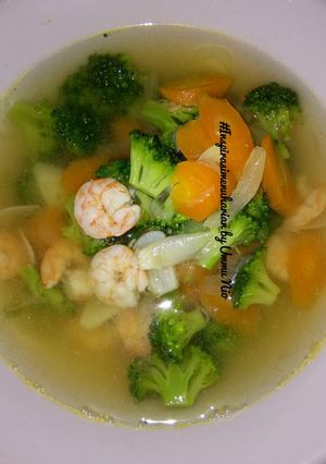 Foto resep Sop Brokoli Udang (Menu Anak)