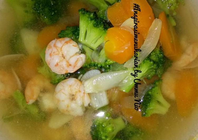 Resep Sop Brokoli Udang (Menu Anak) yang Bisa Manjain Lidah