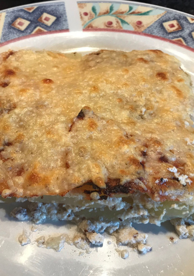 Una foto de Gratín dauphinois