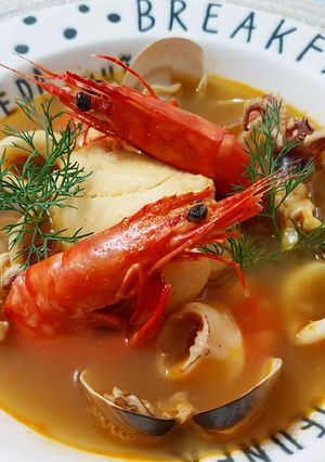 法式馬賽魚湯 的食譜成品照片