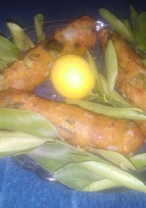 A picture of Vegetable seekh kabab.