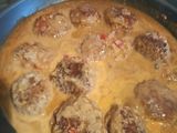 Albóndigas de res en Salsa Chipotle