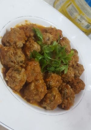 صورة لوصفة عمل ايدام الكباب