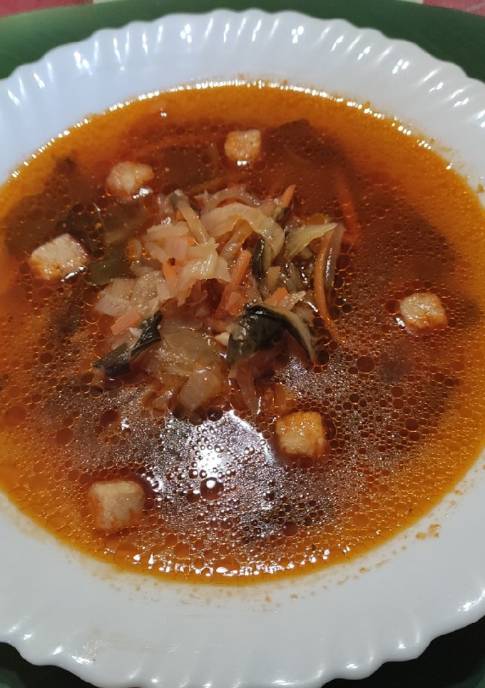 Una foto de Sopa de verduras en 18 minutos