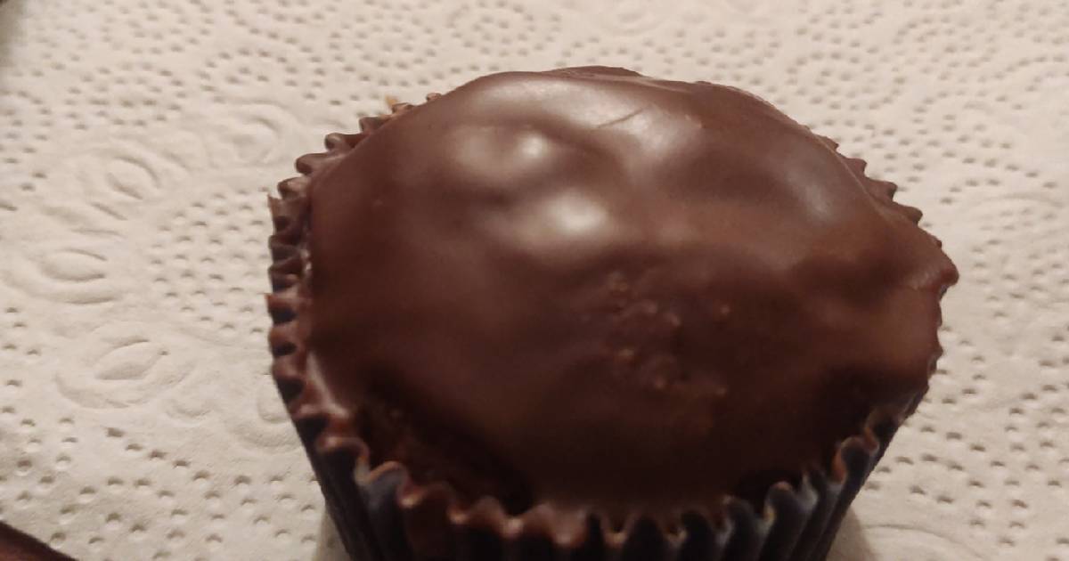 Muffins de plátano, chocolate y harina integral Receta de Andy Araya Cookpad