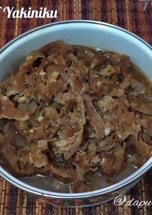 Foto resep Beef Yakiniku
