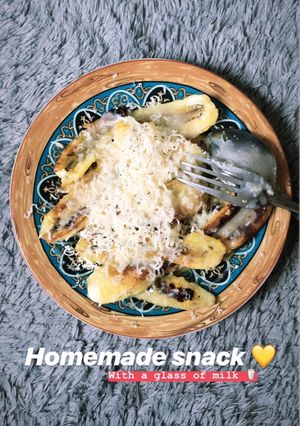 Foto resep Pisang bakar kilat #snack