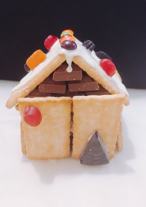 簡易版自製薑餅屋 的食譜成品照片