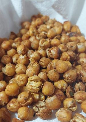 Una foto de Snack de garbanzos saludable