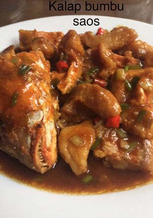 Foto resep Kakap bumbu saos