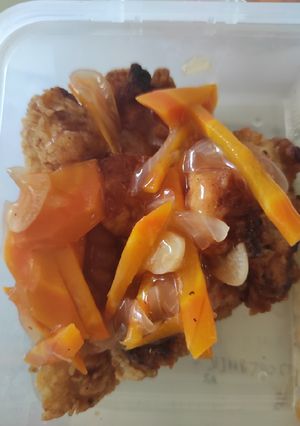 Foto resep Ayam saus koloke