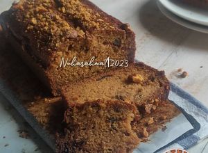 Gambar Kek Prune Walnut