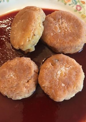 Una foto de Tortas de atún en adobo