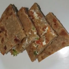 A picture of Paneer Paratha.