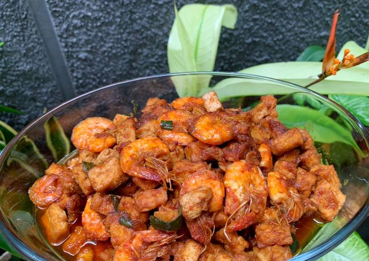 Sambel goreng udang jawa timur