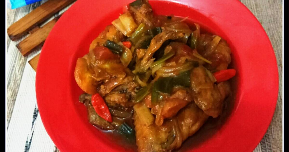 Resep Ayam Kecap Asam Pedas oleh Vay Kitchen - Cookpad