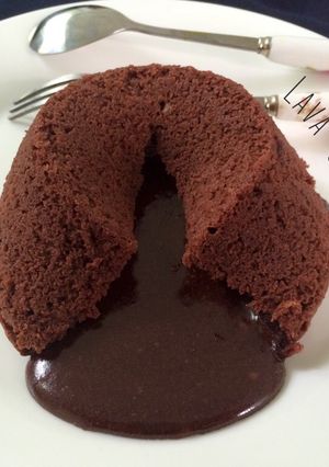Hình của món Lava chocolate.