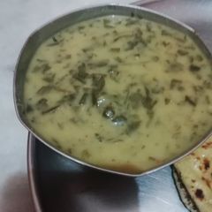 Palak (spinach) saag A picture of Palak (spinach) saag.