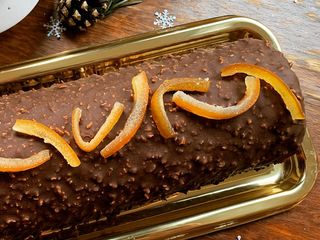 ☆Bûche Chocolat/Orange☆