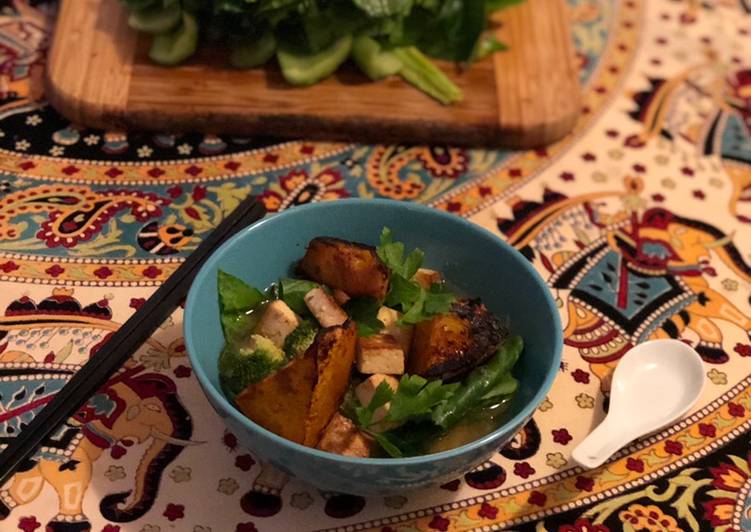 Step-by-Step Guide to Make Quick Pumpkin Tofu &amp; Miso Ramen