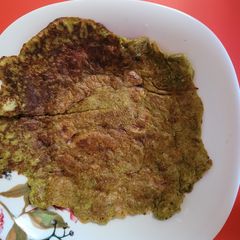 A picture of Moong daal chilla.
