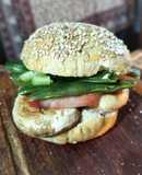 Sándwich chacarero versión vegetariana