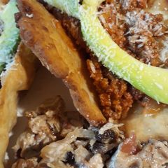 A picture of Chalupa-Joes or Sloppy Chalupas.