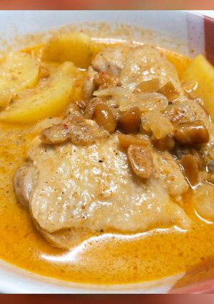 รูปของ 🥔แกงมัสมั่นไก่🍗