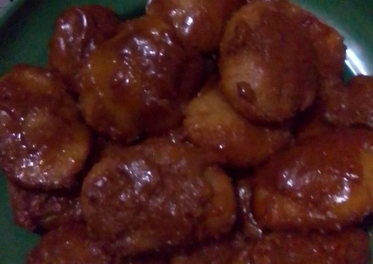 resep cara bikin Gemblong gula merah