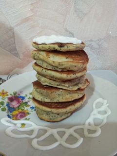 Фото Оладушки с маком.