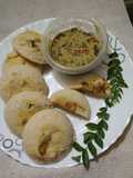Patato masala stuffed idli