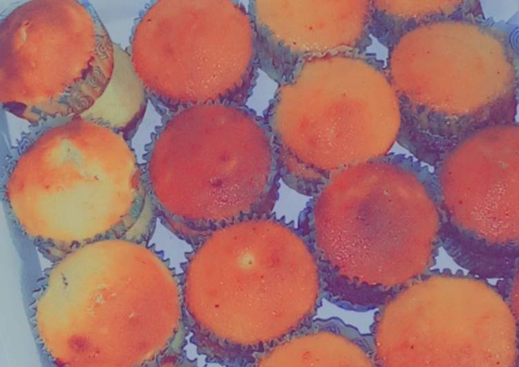 Recipe of Quick Vanilla cup cakes