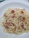 Spagetthi Carbonara ala Filipino