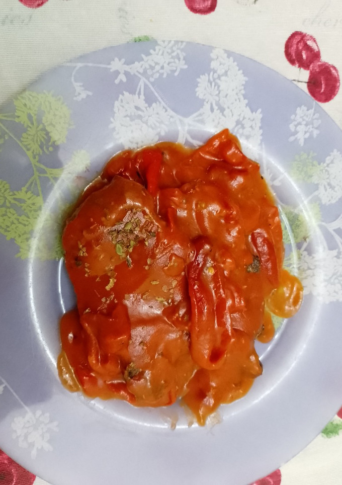 Una foto de Chuletas de cerdo a la Riojana