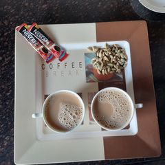 A picture of Hot Cardamom coffee.