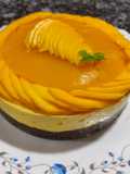 Kesar Mango Cheesecake