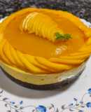 Kesar Mango Cheesecake