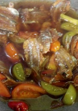 Foto resep Ikan Asin Kuah👍🍲