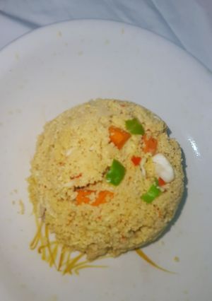 A picture of Steamed couscous.