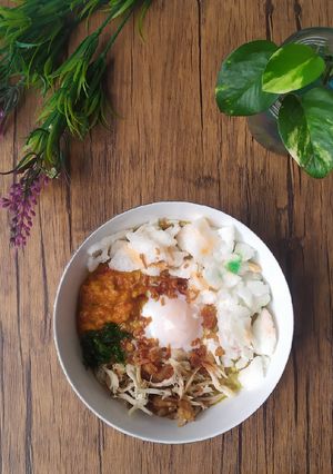Foto resep Bubur Ayam Kuah Kuning