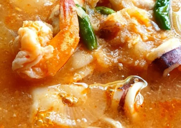 Resep Tom Yam Seafood, Menggugah Selera