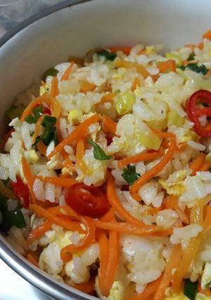 Foto resep Nasi goreng suka suka