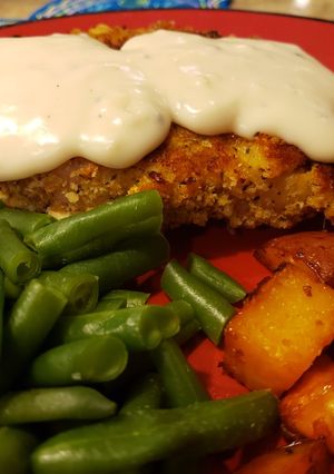 A picture of Italian Breaded Pork Chops.