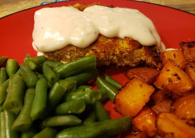 Italian Breaded Pork Chops