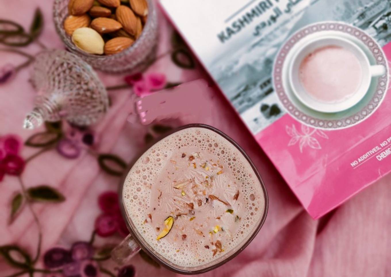 کشمیری چائے (Pink Tea)