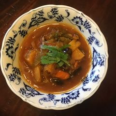 A picture of California Farm Pineapple Tomato Soup.